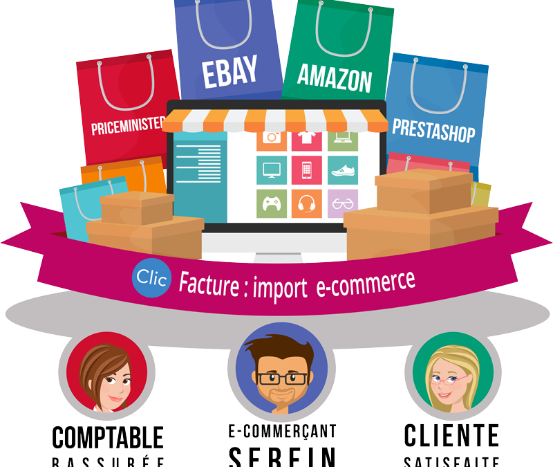 Facture e-commerce : suivre son business dans ClicFacture