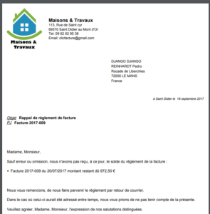 Lettre de relance : modèle gratuit pour vos factures impayées